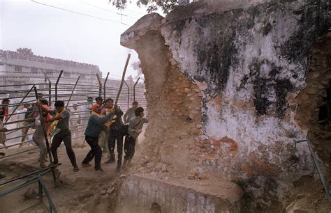 Nearly 27 Years After Hindu Mob Destroyed A Mosque, The Scars In India ...