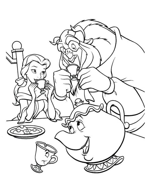 The best free Gaston coloring page images. Download from 13 free ...