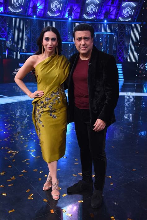 Govinda and Karisma Kapoor on the set of Dance Champions - Photos ...