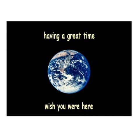 wish you were here postcard | Zazzle