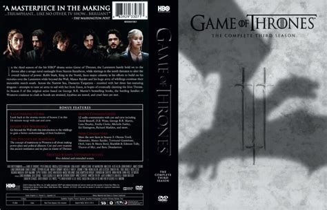 Game of Thrones Season 3 (2014) R1 DVD Cover - DVDcover.Com