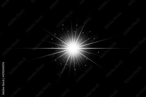 white lens flares for photography and anamorphic lens flare Stock ...