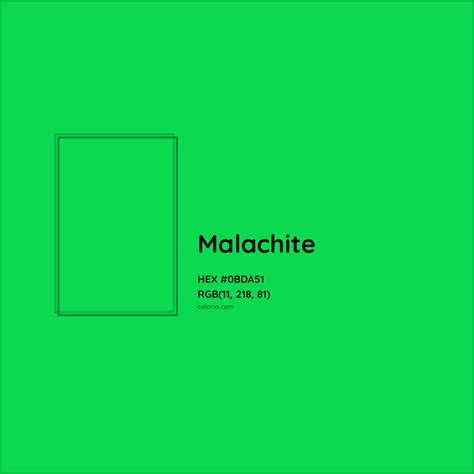 About Malachite - Color meaning, codes, similar colors and paints ...