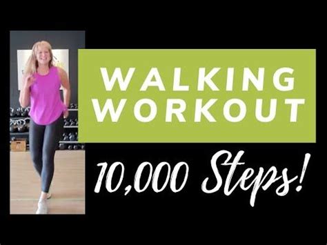 10000 Steps Walking Workout | Walk at Home with Marion | Knee Friendly ...