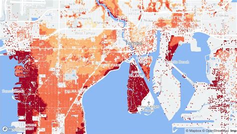 New online tool maps flood risk in Tampa Bay Area, Florida