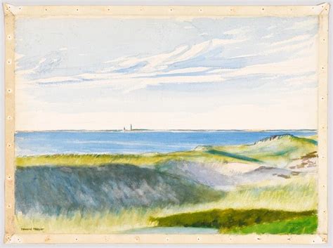 (Cape Cod Bay), Edward Hopper, 1965, watercolor and graphite pencil on ...