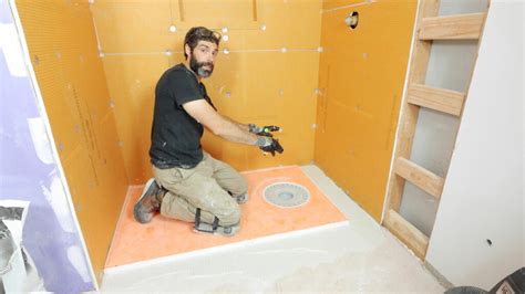 Schluter Shower Pan Installation Tips - Home Repair Tutor