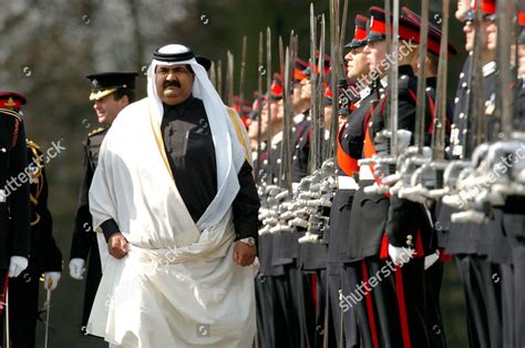 Sheikh Hamad He Inspects Cadets Editorial Stock Photo - Stock Image ...