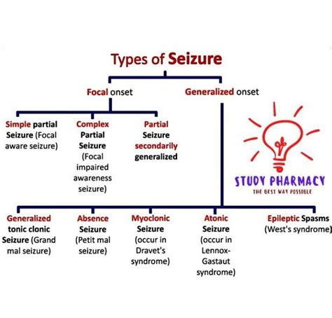 Types of seizures - MEDizzy