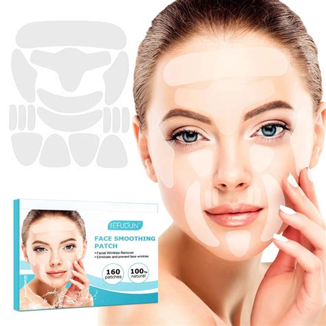 Forehead Wrinkle Patches 160Pcs - Overnight Facial Treatment for Fine ...