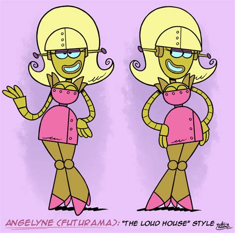 [MM] ''LOUD HOUSE'' Style: Angelyne (Futurama) by Mast3r-Rainb0w on ...