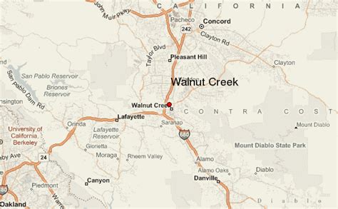 Walnut Creek Park Map