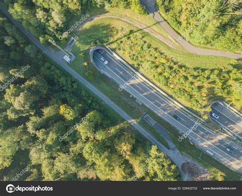 Aerial View Traffic Jam Highway Switzerland Stock Photo by ©oiramn ...