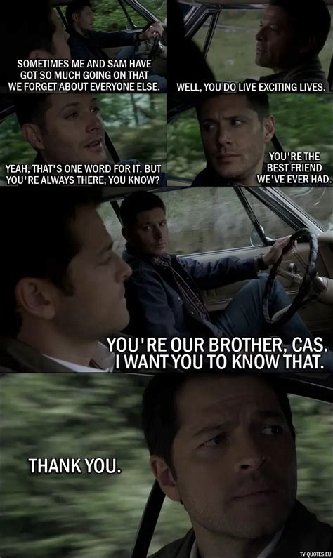 20 Best Supernatural Quotes from 'Alpha and Omega' (11x23) | Scattered ...