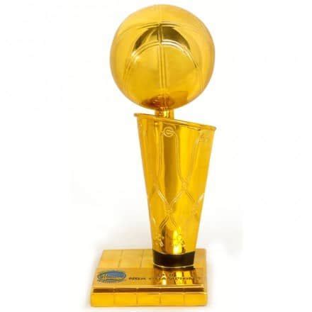 Golden State Warriors NBA Championship 18" Replica Larry O'Brien Trophy ...