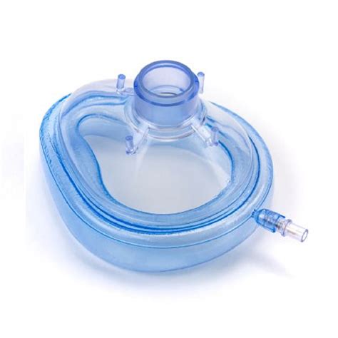 McKesson Anesthesia Face Mask Elongated, Adult, Large, Without Strap, 1 ...