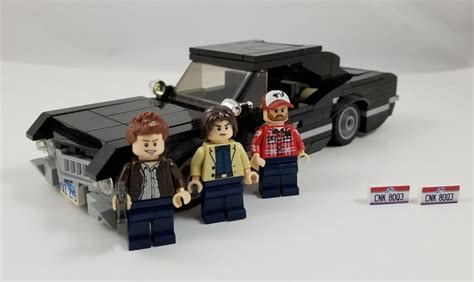 Lego Supernatural Impala & Minifigures Instructions, Parts List ...