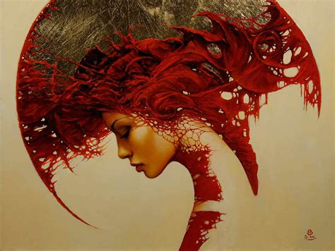 Feminine Fantasy Paintings by Karol Bak « Art Installations « Mayhem & Muse