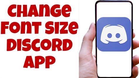 Change Font Size Discord App - YouTube