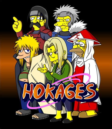 Naruto Simpsons - Hokages by lloydvdw on DeviantArt Simpsons Characters ...