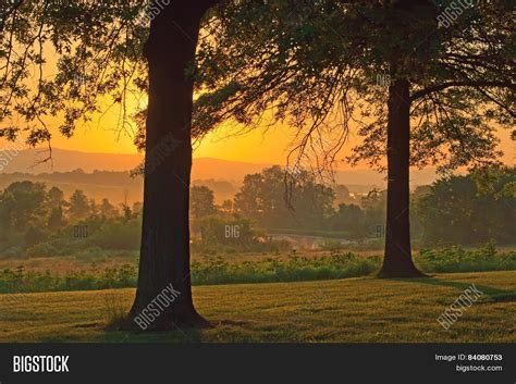 Foggy Sunrise Image & Photo (Free Trial) | Bigstock