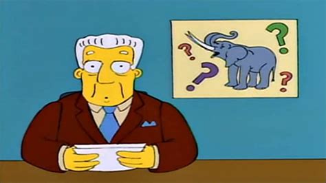 Kent brockman where is my elephant Memes - Imgflip