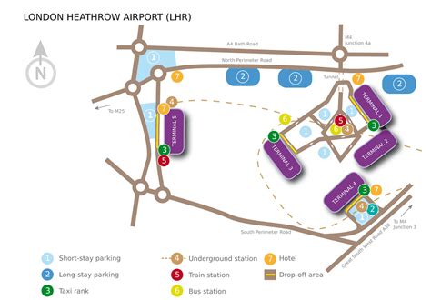 Heathrow Terminals Postcodes, Directions | How To Reach Terminal 2, 3 ...