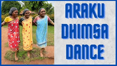 Traditional Dhimsa Dance at Araku Valley | Tribal Culture | Vizag ...