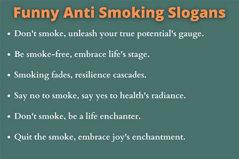 470 Powerful Anti Smoking Slogans to Ignite Change