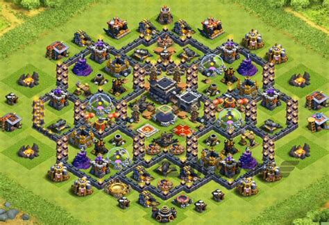 Town Hall 9 Hybrid Bases 2017/2018 (New!) Anti Everything - Mj,s Clash ...