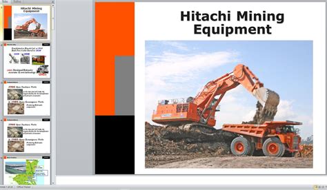 Hitachi Presentation Aids Introduction of Hitachi Mining Equipment Manual