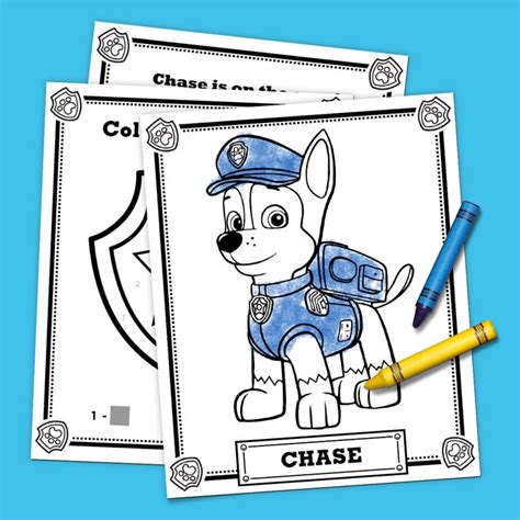 FREE PAW Patrol Coloring Pages - Happiness is Homemade