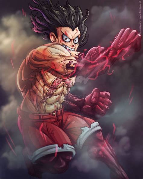 Luffy Gear Fourth Snake Man (Fan Art) by TomislavArtz on DeviantArt ...