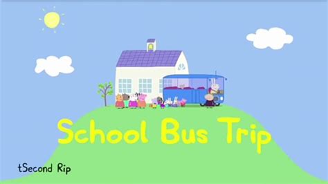 School Bus Trip | Peppa Pig Wiki | Fandom