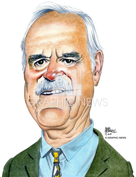 ENTERTAINMENT: John Cleese caricature infographic