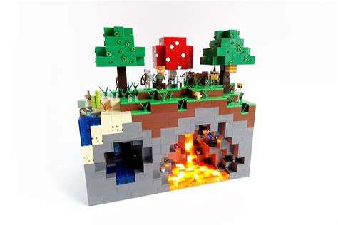 [MOC] The Lava Cave | Lego Minecraft - LEGO Licensed - Eurobricks Forums