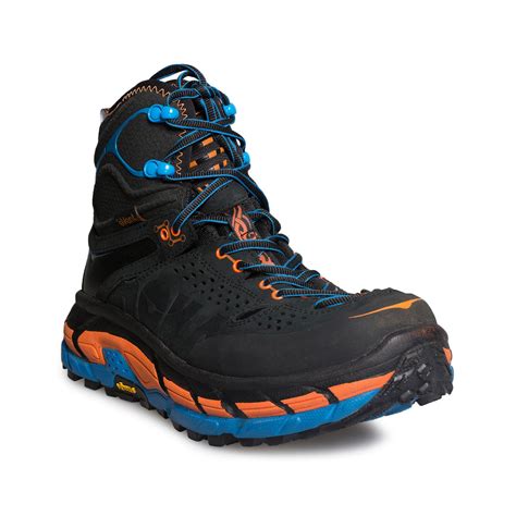 HOKA Tor Ultra Hi Wp Anthracite/Orange Clown Fish Hiking Boots - Men's ...