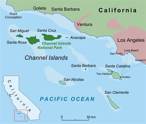 File:Californian Channel Islands map en.png - Wikipedia