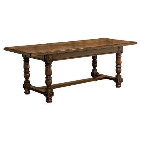 Antique Country French Rustic Dining Table For Sale at 1stDibs