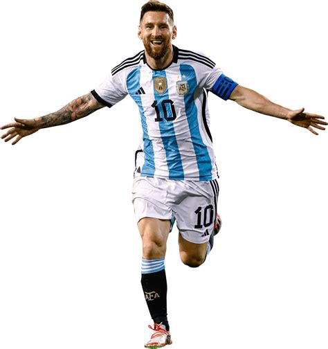 Lionel Messi Football Render 83515 Footyrenders - Reverasite