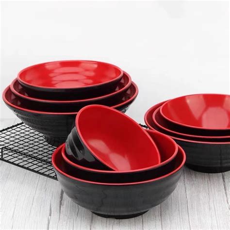 Melamine high-end rice bowl, soup bowl, round bowl, anti-drop bowl ...