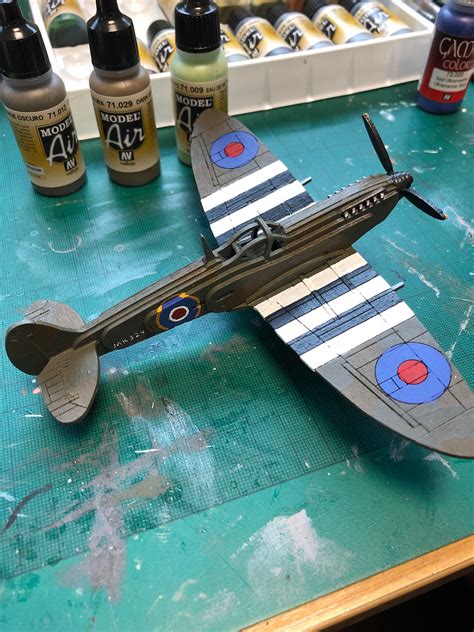 Supermarine Spitfire Model Kit | Etsy