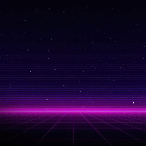 Outrun Wallpaper 4K, Neon, Dark background, Purple, Abstract, #4523