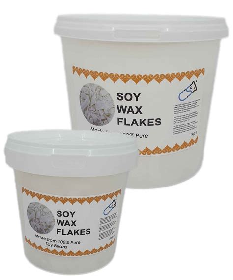 Soy Wax Flakes - Various Sizes - Chemical Superstore