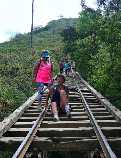 Hiking the Koko Crater Trail - Conquering the Steps to the Top