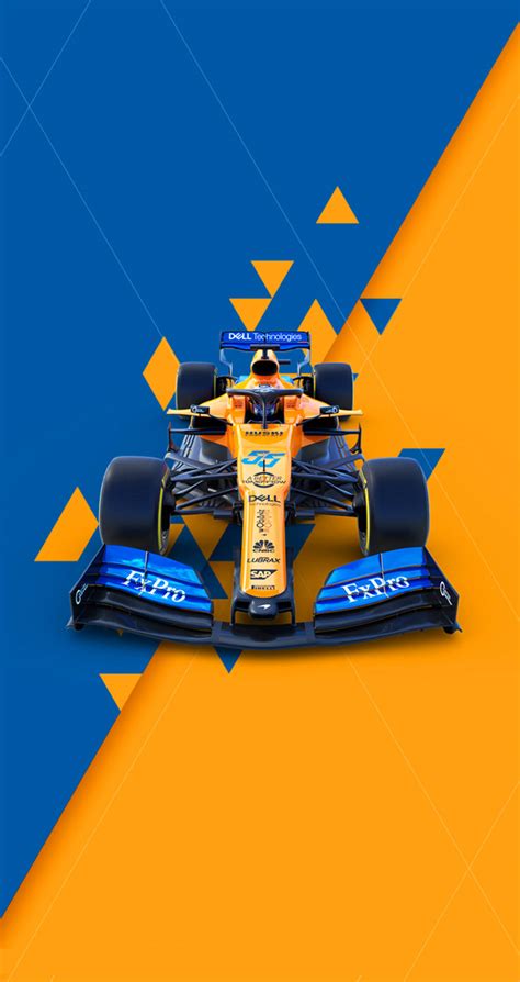 Download F1 Phone McLaren MCL 34 2019 Wallpaper | Wallpapers.com