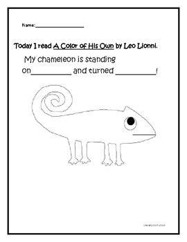 A Color of His Own | Leo lionni, Art lessons elementary, Kindergarten ...