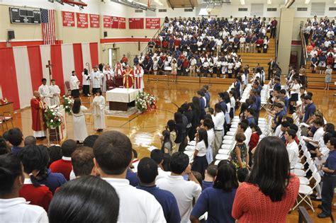 Cardinal Dolan Visits Cardinal Spellman High School | Catholic New York