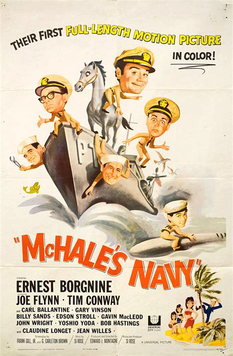 McHale's Navy Original 1964 U.S. One Sheet Movie Poster - Posteritati ...