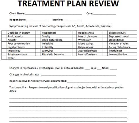 Psychotherapy Treatment Plan Template – emmamcintyrephotography.com